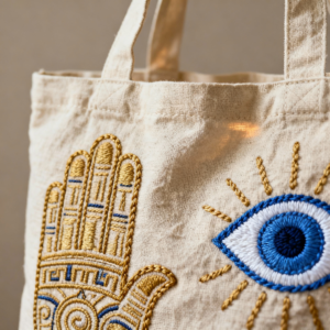 Hamsa Eye Tote (توتة عين حمسة)