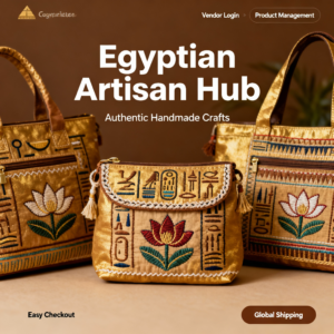 Lotus Bloom Pouch (حقيبة زهرة اللوتس)